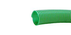 Węże spiralne z PVC, zielone